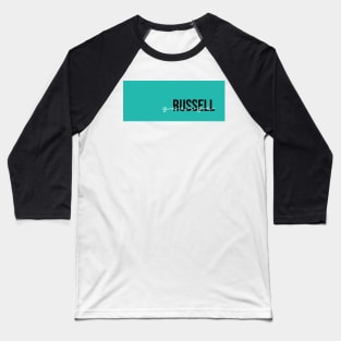 George Russell Driver Name - 2022 Season #5 Baseball T-Shirt